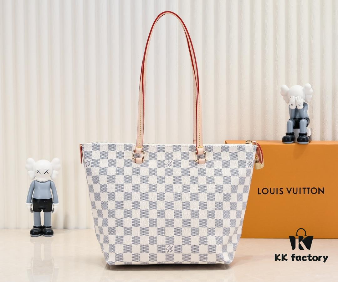 69305a35f09edb6de4c4fa09 Authentic Louis Vuitton M42267 Multifunctional Shoulder Bag in Monogram Canvas, Dual-Tone Yellow Leather Trim, Available in Small and Large Sizes
