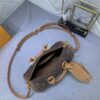69305a5af09edb6de4c4fa37 Upgraded Original M46271 Black Flower Orange Chain, Denim Blue, M31044 Orange, M11542 Monogram, M24849 Multicolored Daisy - Keepall 25 Bag in Reversed Monogram Eclipse Denim Canvas