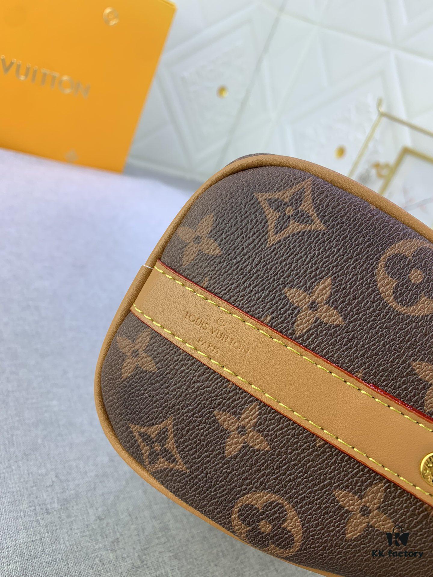69305a5bf09edb6de4c4fa38 Upgraded Original M46271 Black Flower Orange Chain, Denim Blue, M31044 Orange, M11542 Monogram, M24849 Multicolored Daisy - Keepall 25 Bag in Reversed Monogram Eclipse Denim Canvas