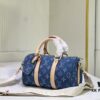 M20900 M24849 Keepall 25 Bag in Monogram Eclipse Reverse Denim Canvas