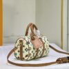 69305a8df09edb6de4c4fa82 M24849 White Color Black Color Pillow Bag