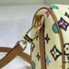69305a92f09edb6de4c4fa8b M24849 White Color Black Color Pillow Bag