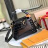 69305a99f09edb6de4c4fa97 Supreme Quality Full Packaging 【Premium Original Leather M22203💋 N93429 Black Shiny Crocodile-Texture Gold Clasp】