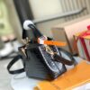 69305a99f09edb6de4c4fa98 Supreme Quality Full Packaging 【Premium Original Leather M22203💋 N93429 Black Shiny Crocodile-Texture Gold Clasp】