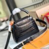 69305a9af09edb6de4c4fa99 Supreme Quality Full Packaging 【Premium Original Leather M22203💋 N93429 Black Shiny Crocodile-Texture Gold Clasp】