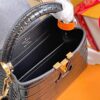69305a9ef09edb6de4c4faa0 Supreme Quality Full Packaging 【Premium Original Leather M22203💋 N93429 Black Shiny Crocodile-Texture Gold Clasp】