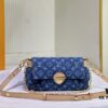 69305ab3f09edb6de4c4fac0 M45859 Denim Favorite Handbag