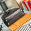 69305abaf09edb6de4c4faca Supreme Quality Full Packaging 【Premium Original Leather M22203💋 N93429 Black Shiny Crocodile-Texture Gold Clasp】