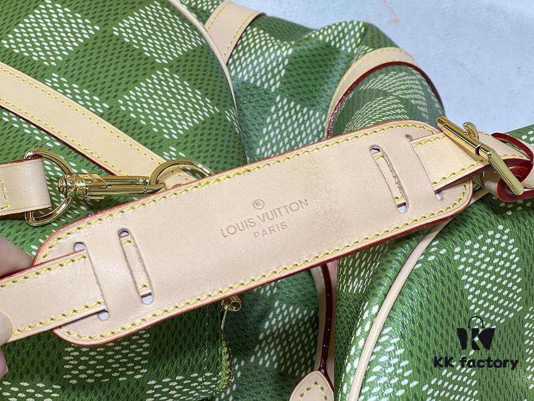 69305abdf09edb6de4c4fad3 Color-Changing Leather Version 🔥 M40667 M41416 Keepall Bandoulière 50 Travel Bag in Damier Golf Coated Canvas
