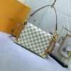 69305aeaf09edb6de4c4fb21 Upgraded Original ✨ M46358 White Check M46907 White Flower Soft Case Series SIDE TRUNK Bag Nicolas Ghesquière Ycc