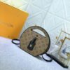 69305af0f09edb6de4c4fb2e Upgraded Original M47117 Monogram Flower Yellow Flower Women's Round Handbag Series Around Me Bag