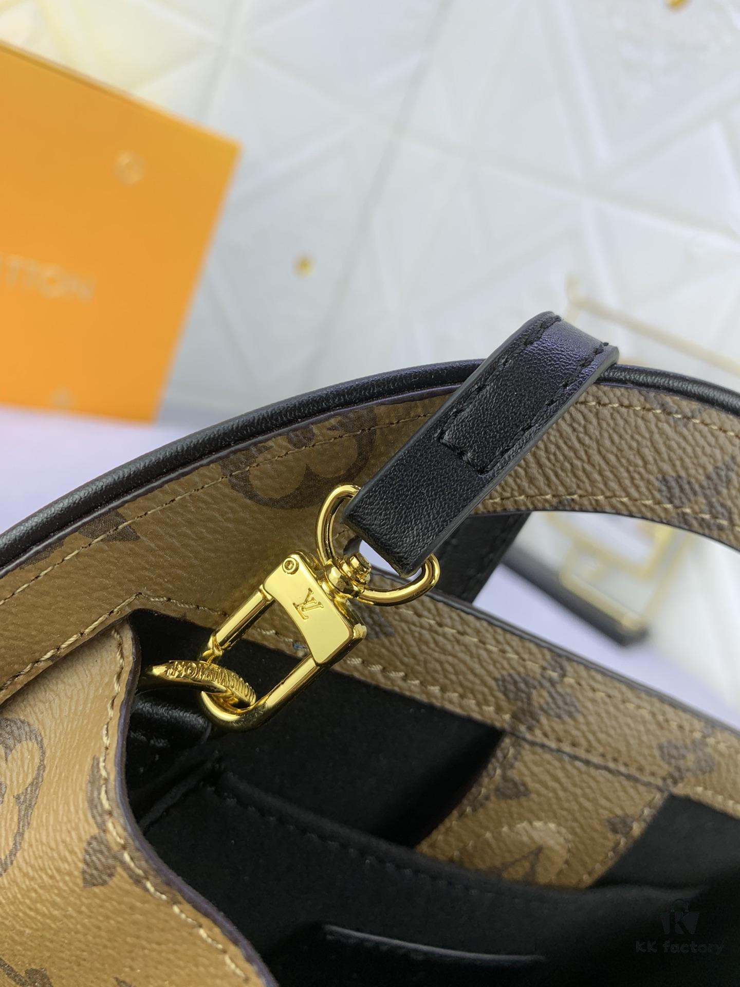 69305af4f09edb6de4c4fb36 Upgraded Original M47117 Monogram Flower Yellow Flower Women's Round Handbag Series Around Me Bag