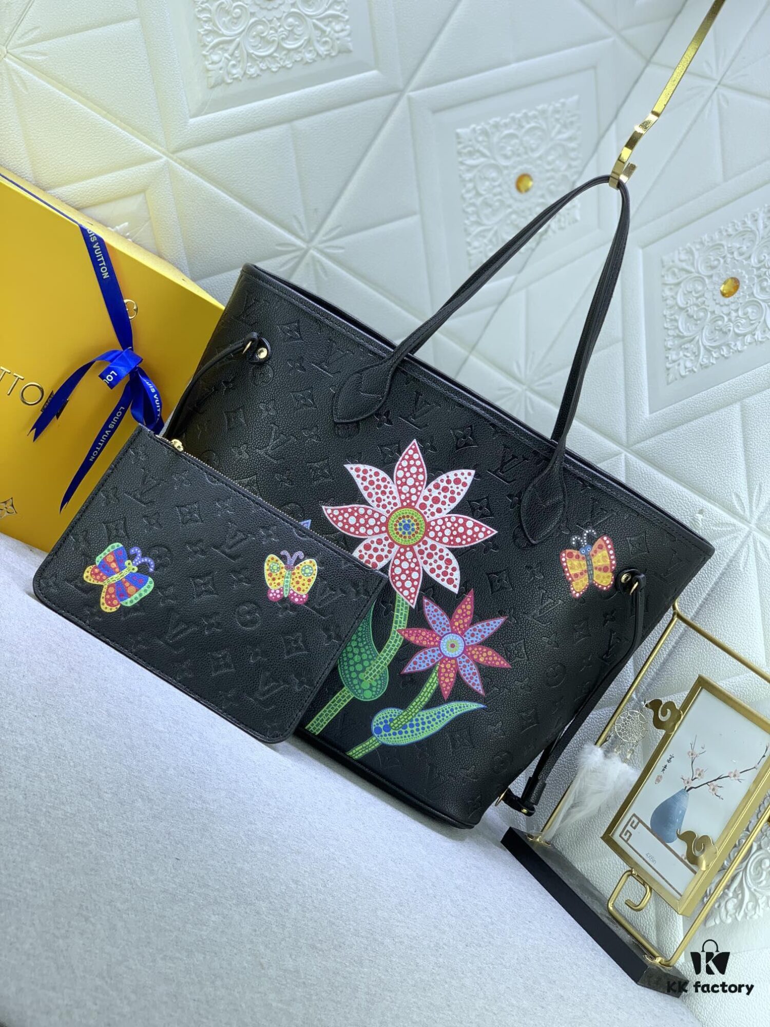 69305b04f09edb6de4c4fb4d Upgraded Original M45686 M40995 New Print Classic Shopping Tote Louis Vuitton Neverfull