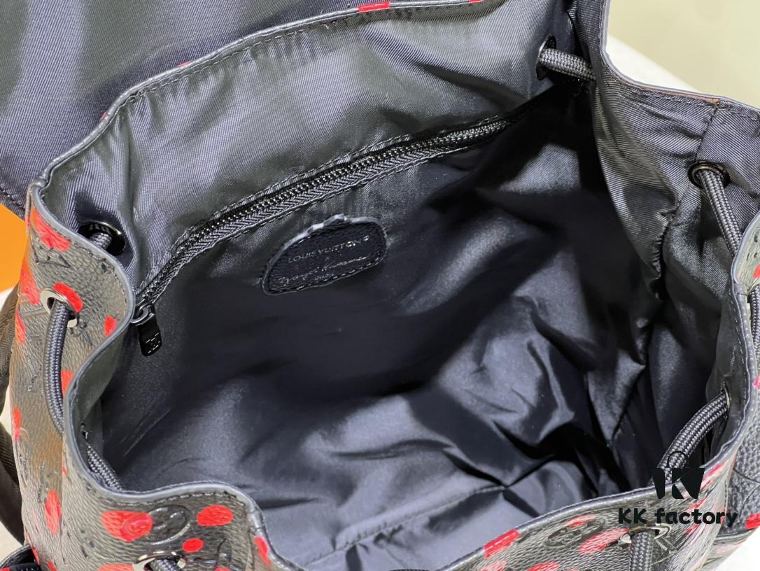 69305b14f09edb6de4c4fb6b M21978 41379 LV x YK Christopher Dot Print Backpack