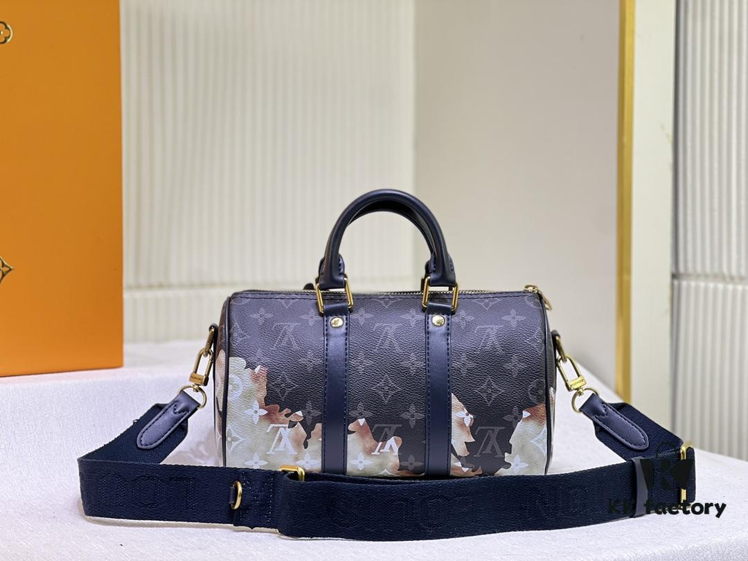 69305b22f09edb6de4c4fb8a Upgraded Original M20900 M46803 M46804 Keepall Bandoulière 25 Handbag