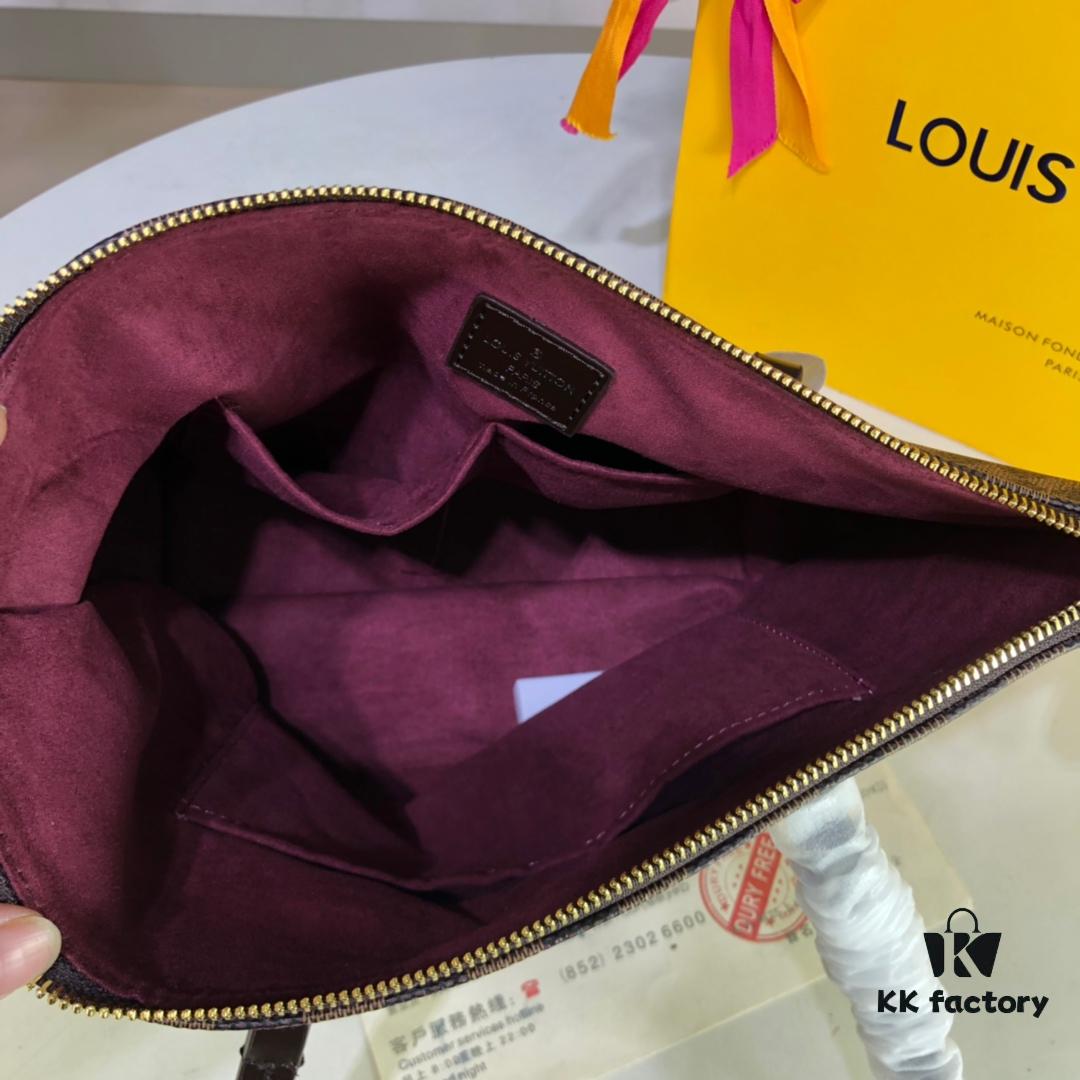 69305b4df09edb6de4c4fbd8 Authentic Louis Vuitton M42267 Multifunctional Monogram Canvas Shoulder Bag, Small and Large Sizes Available