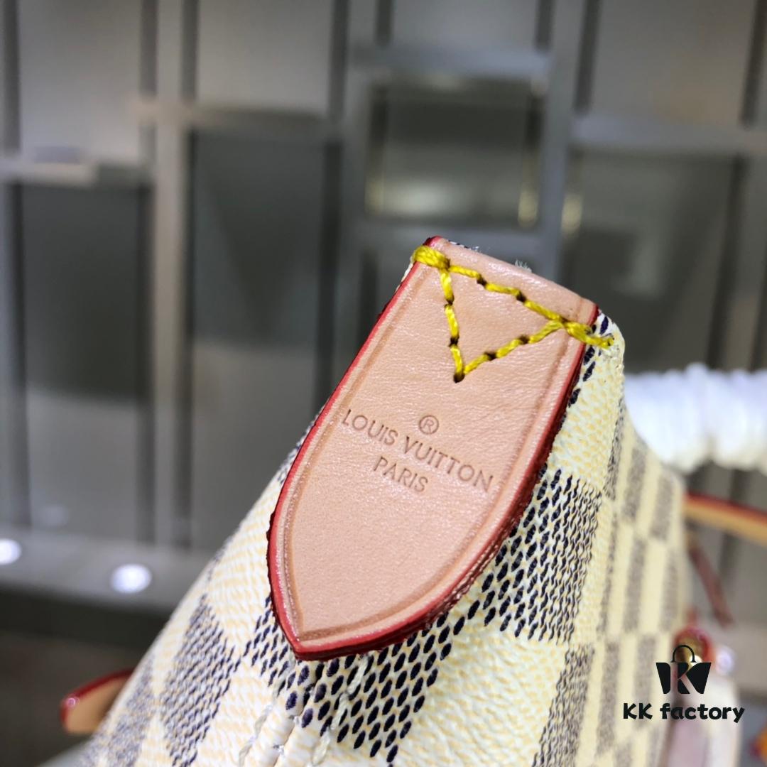 69305b5bf09edb6de4c4fbee Authentic Louis Vuitton M42267 Multifunctional Monogram Canvas Shoulder Bag, Small and Large Sizes Available with Imported Taiwanese Material and Original Yellow Leather Trim
