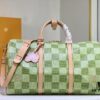 69305b65f09edb6de4c4fc04 M40667 M41416 Keepall Bandoulière 50 Travel Bag in Damier Golf Coated Canvas