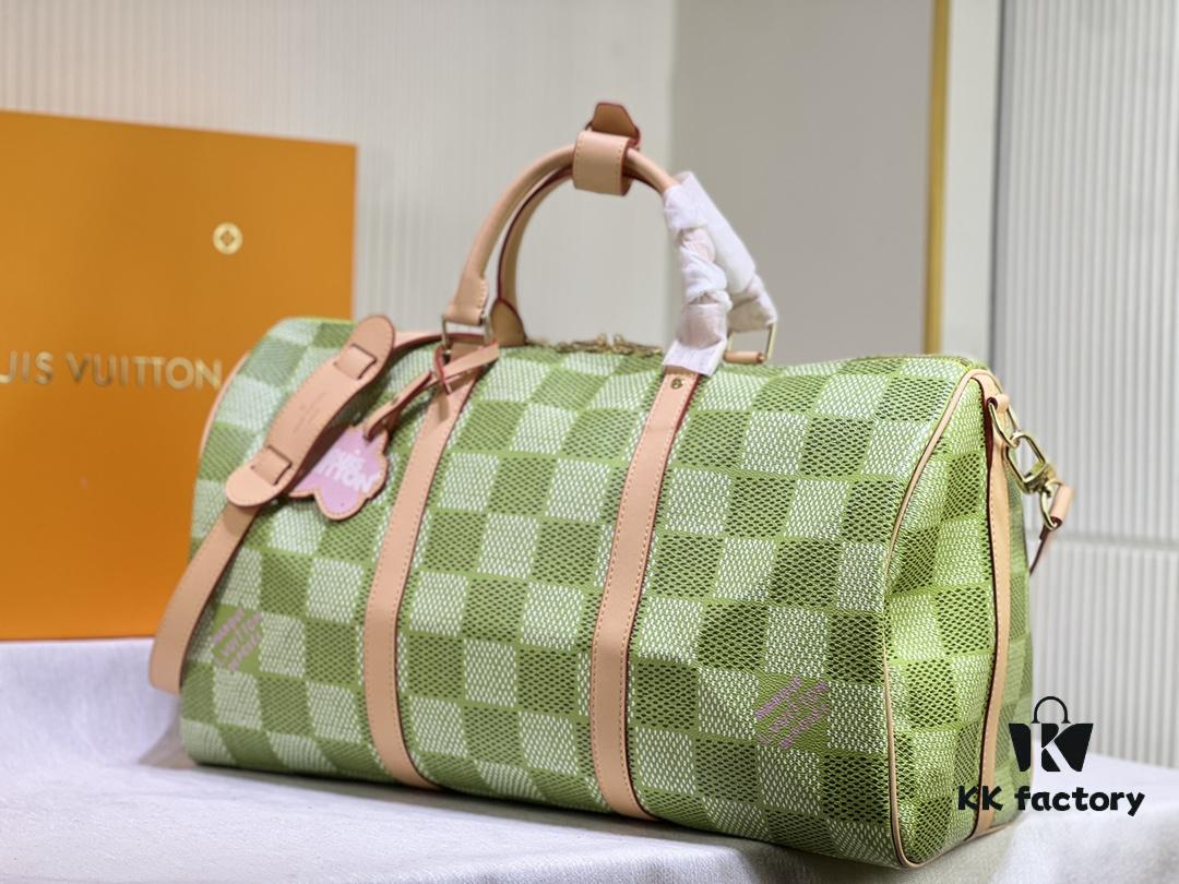 69305b66f09edb6de4c4fc08 M40667 M41416 Keepall Bandoulière 50 Travel Bag in Damier Golf Coated Canvas