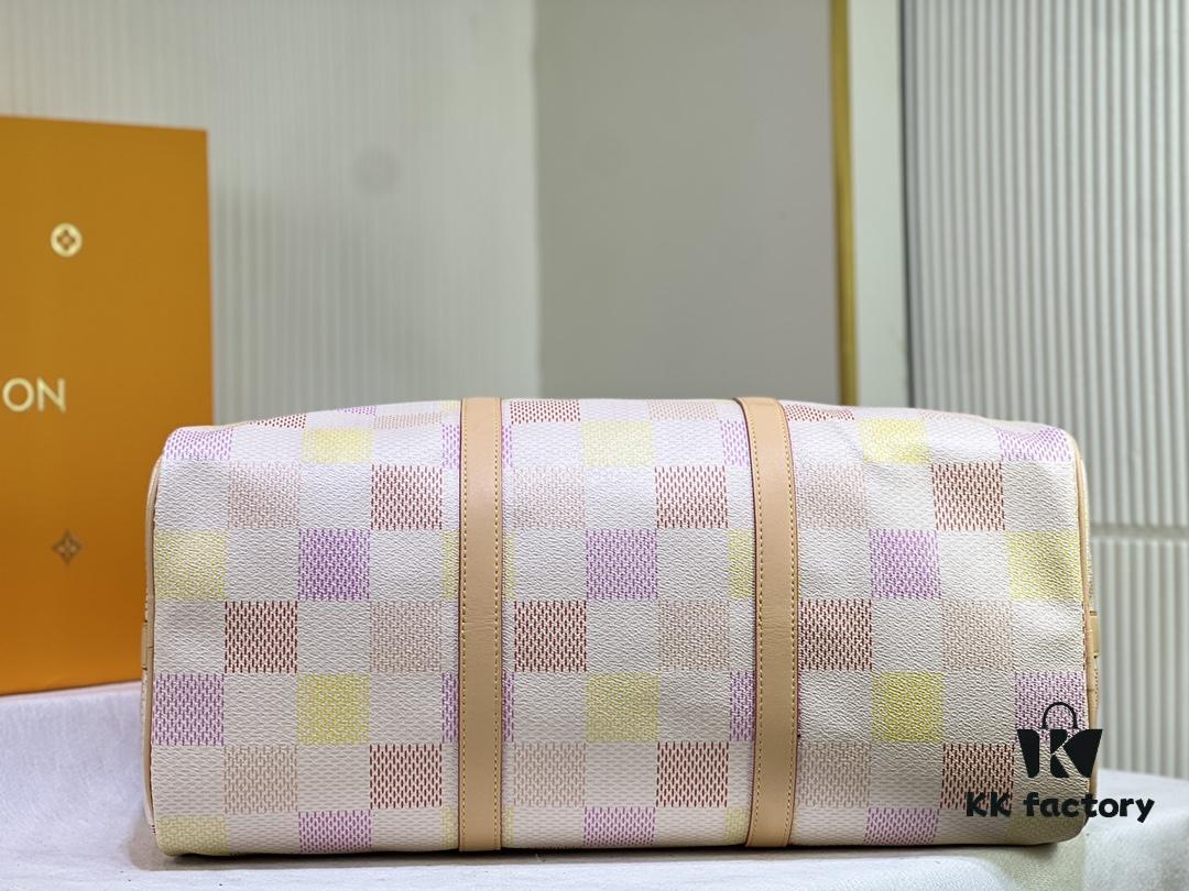 69305b6df09edb6de4c4fc16 M40667 M41416 Keepall Bandoulière 50 Travel Bag in Damier Golf Coated Canvas