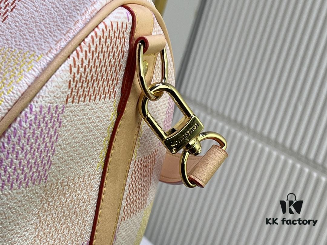 69305b71f09edb6de4c4fc1a M40667 M41416 Keepall Bandoulière 50 Travel Bag in Damier Golf Coated Canvas