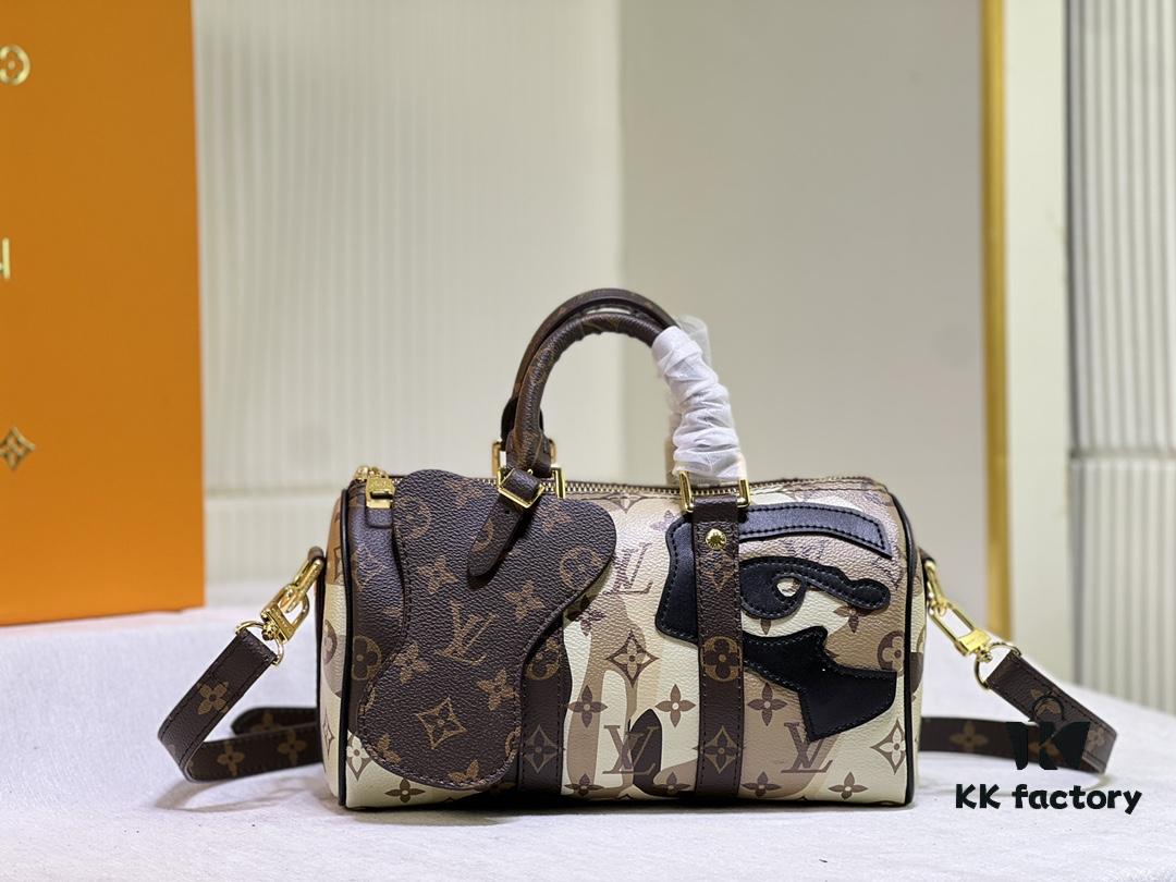 Upgraded Original M20900 M46803 M46804 Keepall Bandoulière 25 Handbag