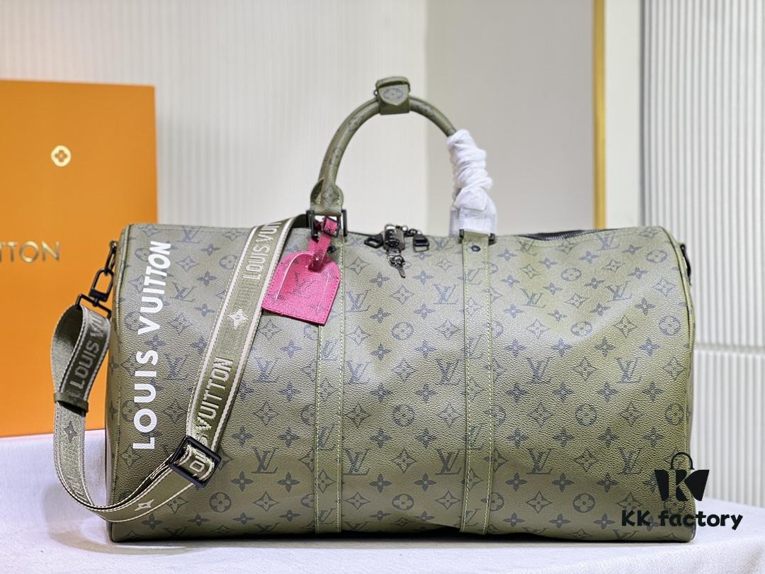 69305b80f09edb6de4c4fc38 M23962 M41416 Keepall Bandoulière 45 in Monogram Tones Collection