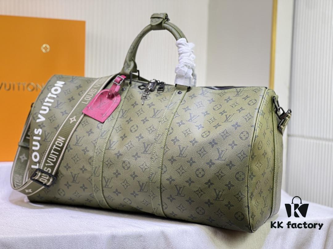 69305b82f09edb6de4c4fc3c M23962 M41416 Keepall Bandoulière 45 in Monogram Tones Collection