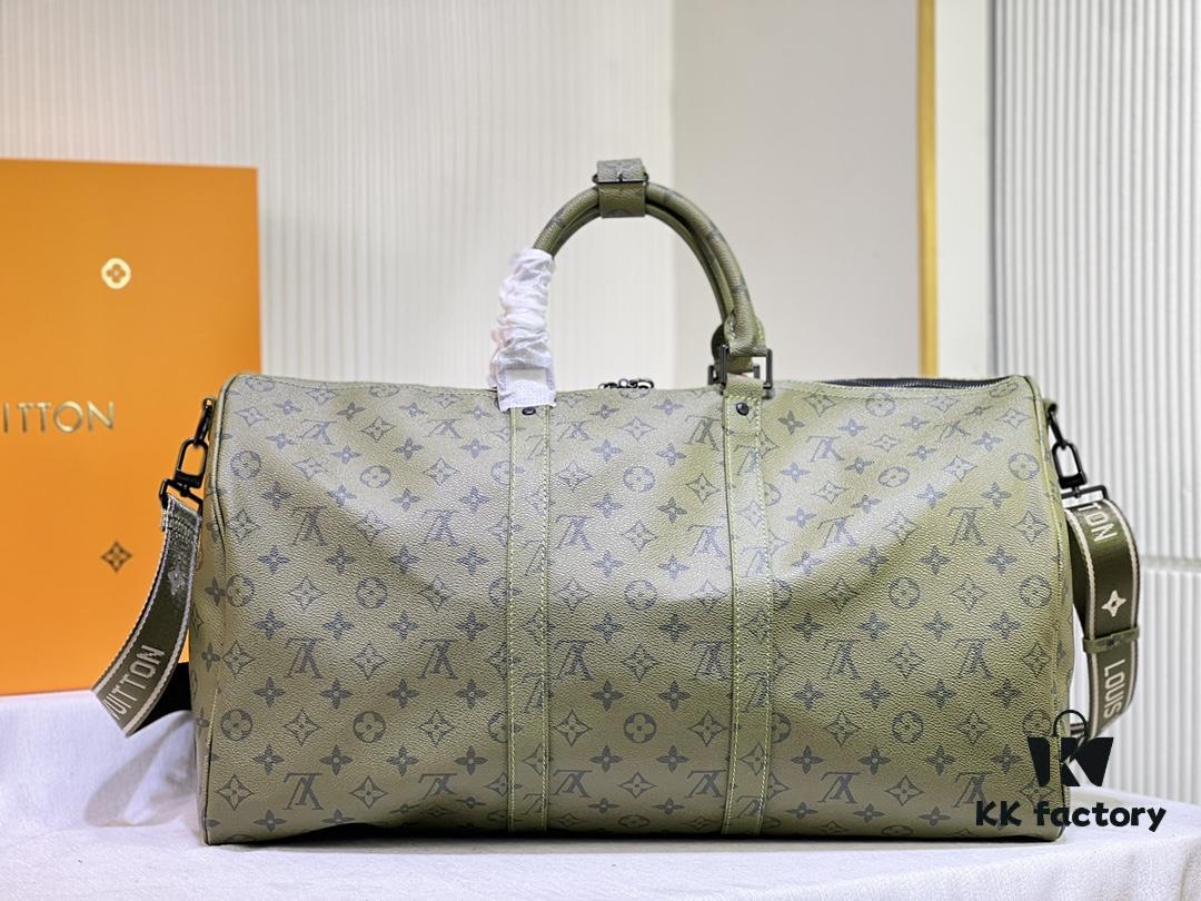 69305b83f09edb6de4c4fc3e M23962 M41416 Keepall Bandoulière 45 in Monogram Tones Collection