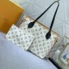 69305b8df09edb6de4c4fc52 White Flower Mother-Child Bag ๐๐ Classic Shopping Tote ๐๐ Louis Vuitton New Neverfull