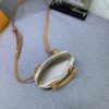 Upgraded Original [Alma Nano Shell Handbag] M82717 Damier M46895 White Flower