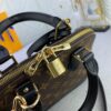 69305be9f09edb6de4c4fcc3 Upgraded Size Original M53151 M53152 Monogram N41221 Non-Check Black Leather Louis Vuitton Alma Handbag