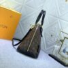 Upgraded Size Original M53151 M53152 Monogram N41221 Non-Checkered Alma Bag in Black Leather