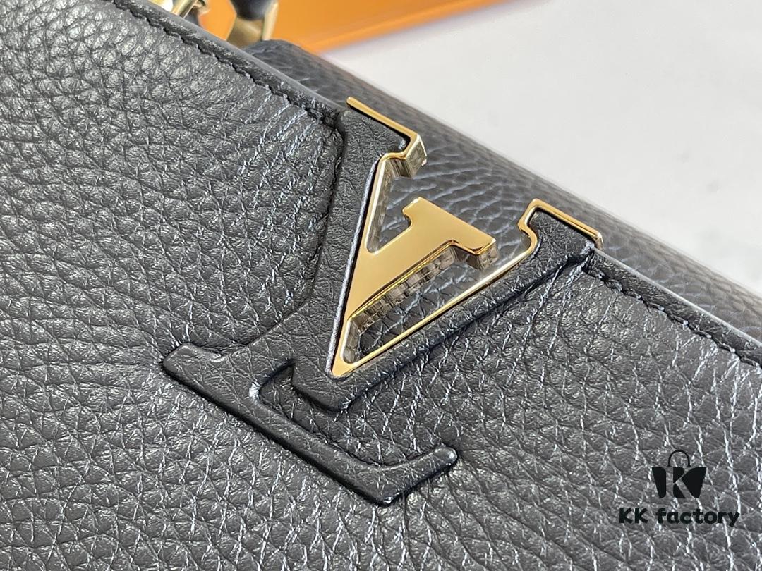Supreme Grade Full Set Packaging [Premium Original Leather M48864 Small Size M94517 Black with Gold Hardware]
