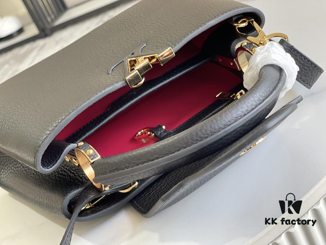 Supreme Grade Full Set Packaging [Premium Original Leather M48864 Small Size M94517 Black with Gold Hardware]