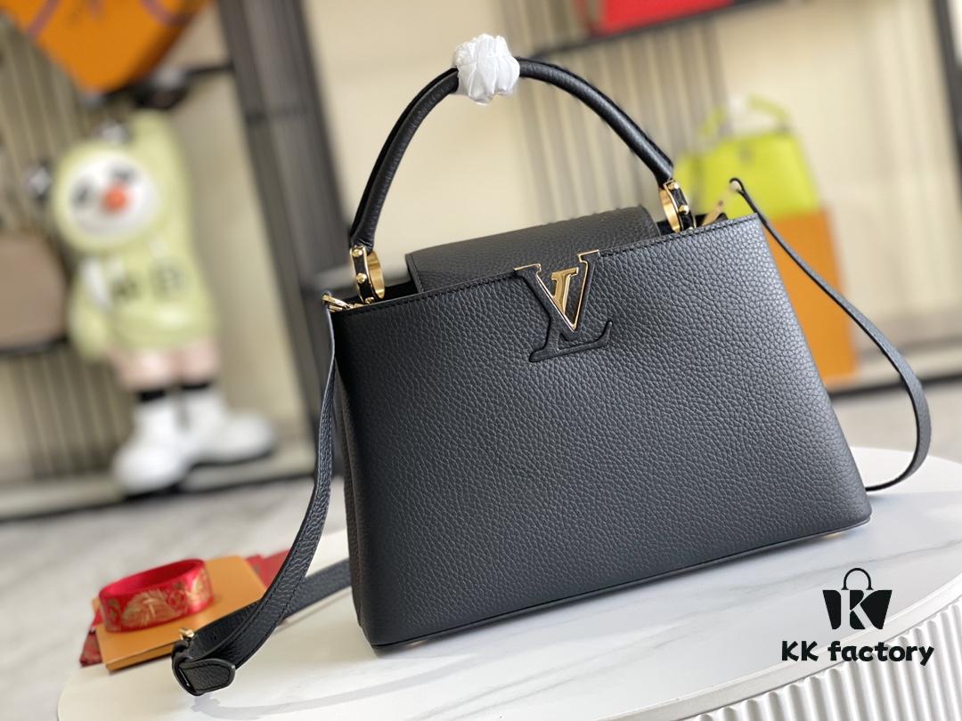 Top Grade Complete Set Packaging [Premium Original Factory Leather 💋 M48864 Medium Size M42259 Black with Gold Hardware]