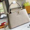 69305c00f09edb6de4c4fcec Premium Full Set Packaging 【Top Grade Original Leather 💋 M94428 Elephant Gray Medium with Gold Hardware】
