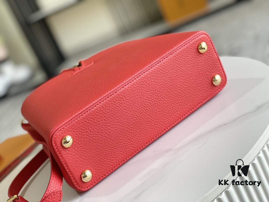 Premium Full Set Packaging [Top Quality Original Factory Leather 💋 M43935 Red Mini Gold Hardware]