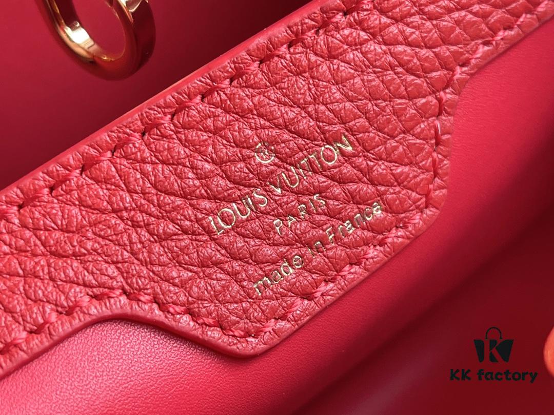 69305c0ef09edb6de4c4fd04 Top Grade Full Set Packaging 【Premium Original Factory Leather 💋 M43935 M42259 Red Medium with Gold Hardware】