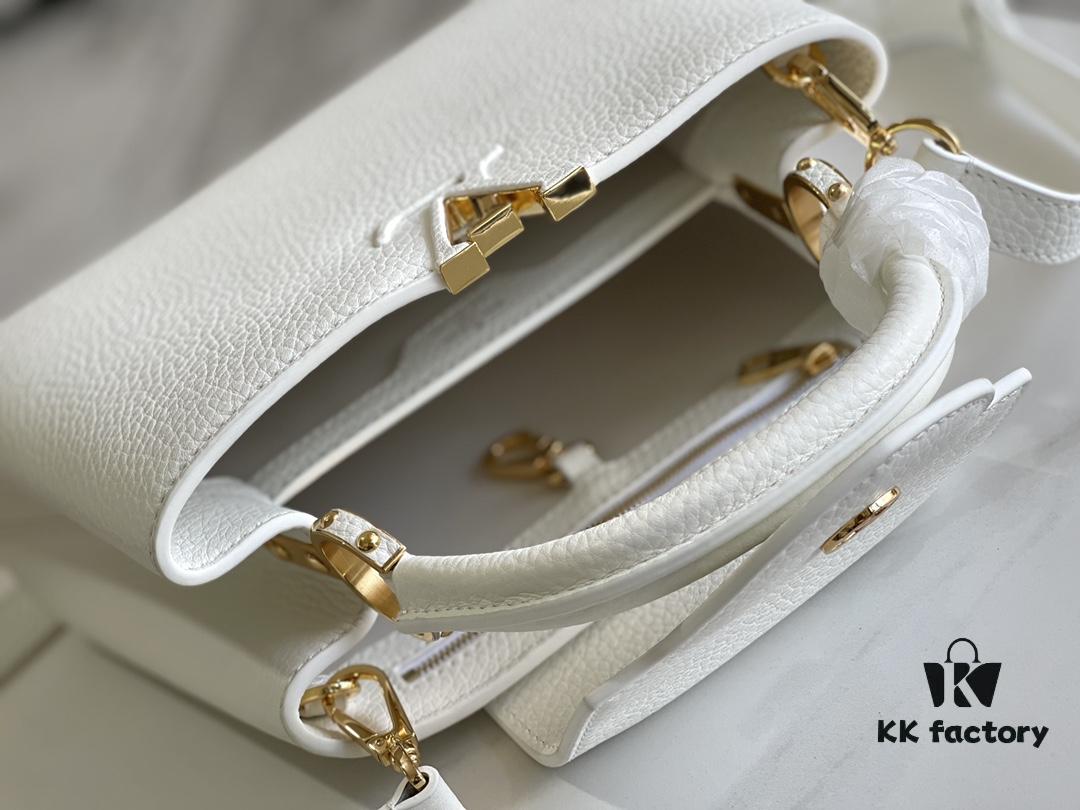 69305c12f09edb6de4c4fd10 Top Grade Full Set Duty-Free Packaging 【💋 M55832 M94517 White Gold Buckle】