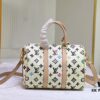 M24424 M24849 Monogram Eclipse Reverse Denim Keepall 25 Bag