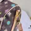 M24424 M24849 Monogram Eclipse Reverse Denim Keepall 25 Bag