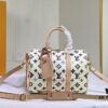 M24424 M24849 Monogram Eclipse Reverse Denim Keepall 25 Bag