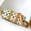 69305c37f09edb6de4c4fd4d Top Quality Replica M24849 White Color Black Color Pillow Bag Keepall 25