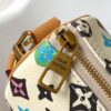 69305c3af09edb6de4c4fd52 Top Quality Replica M24849 White Color Black Color Pillow Bag Keepall 25