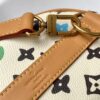 69305c3af09edb6de4c4fd53 Top Quality Replica M24849 White Color Black Color Pillow Bag Keepall 25