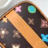 69305c41f09edb6de4c4fd5d Top Quality Replica M24849 Black and White Monogram Keepall 25 Pillow Bag