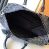 69305c53f09edb6de4c4fd7d Top-Grade Full-Grain M21375 Lan Graphite Gray Keepall Bandoulière 50 Travel Bag