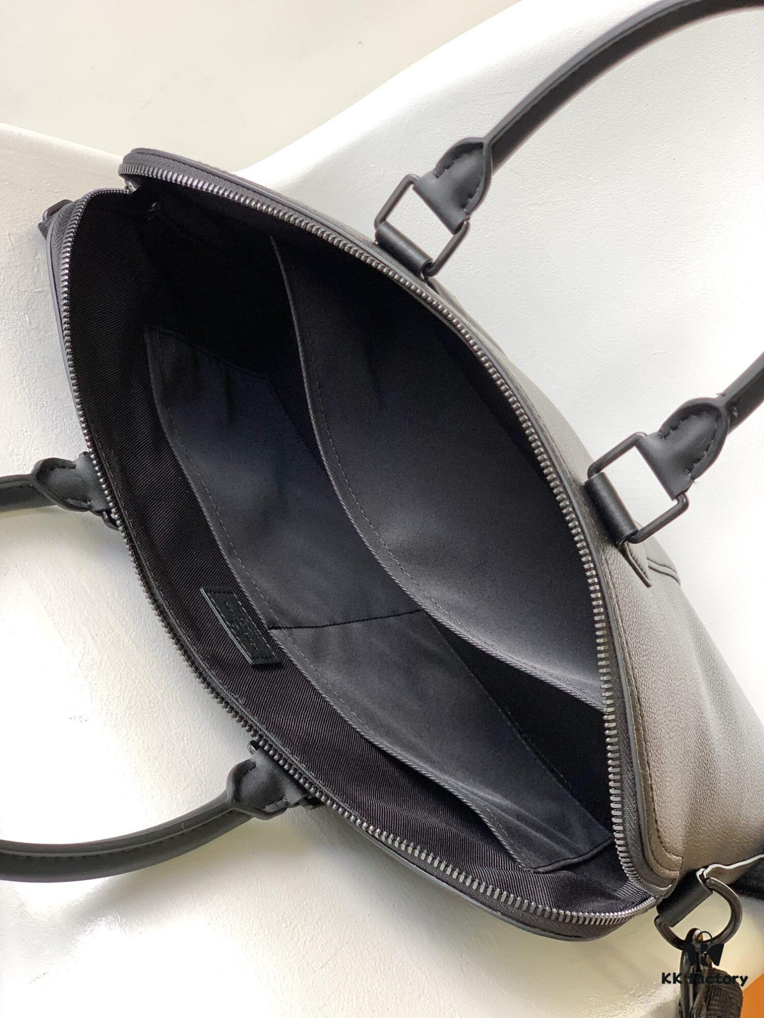 69305c5ff09edb6de4c4fd94 M59159 Black M21440 Blue Top-Quality Original Surplus LV Aerogram Leather Briefcase