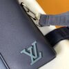 69305c65f09edb6de4c4fd9f M59159 Black M21440 Blue Top-Quality Original Surplus LV Aerogram Leather Briefcase